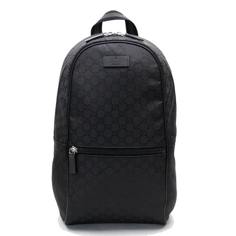 black gucci back pack|Gucci guccissima slim backpack.